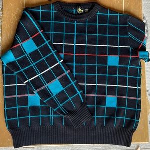 Van @rt Geometric Knit Sweater